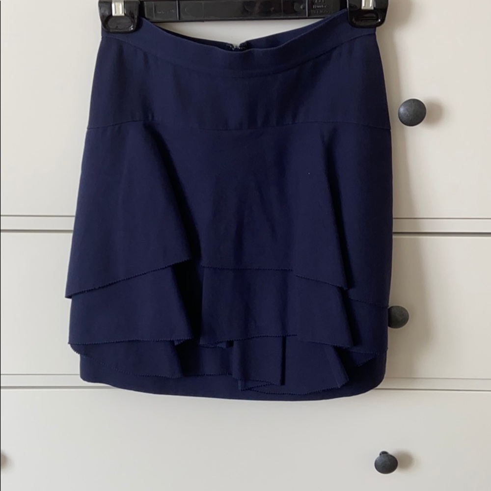 Phillip Lim navy blue skirt